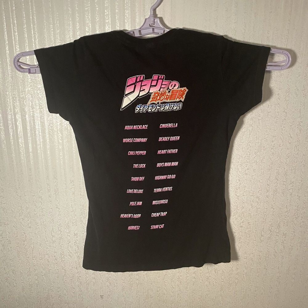 JoJo's Bizarre Adventure The Animation T-Shirt Womens M Diamond Is Unbreakable - Picture 4 of 8